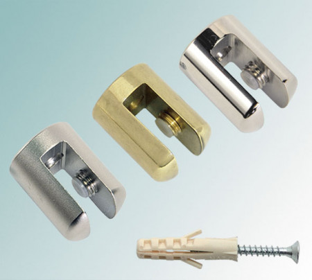 Полкодержатель 3.02.01, S=8мм, никель